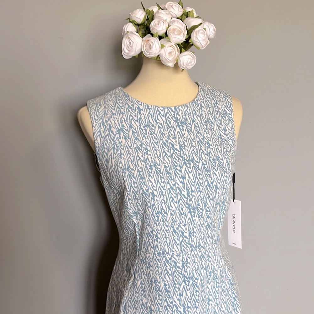 Calvin Klein Sheath dress.Size 10.🐇🌷Perfect for Easter or Mother’s Day Brunch!